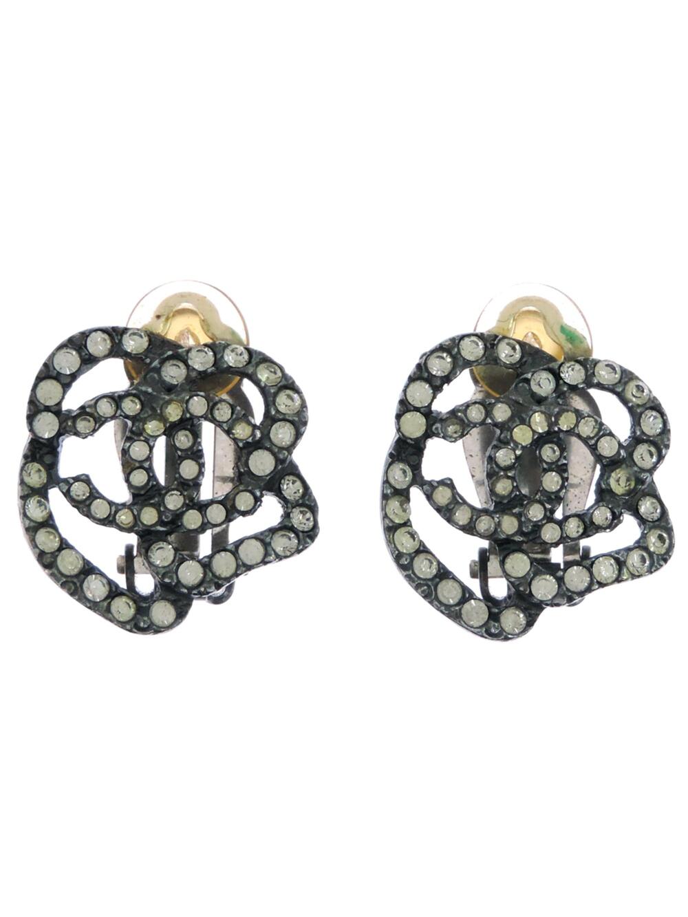 Chanel Cc Logo Earrings Metal #351505C62B